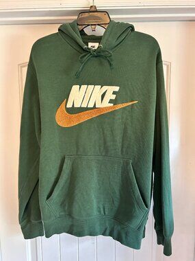 Men's Nike Hoodie with Logo Size Medium